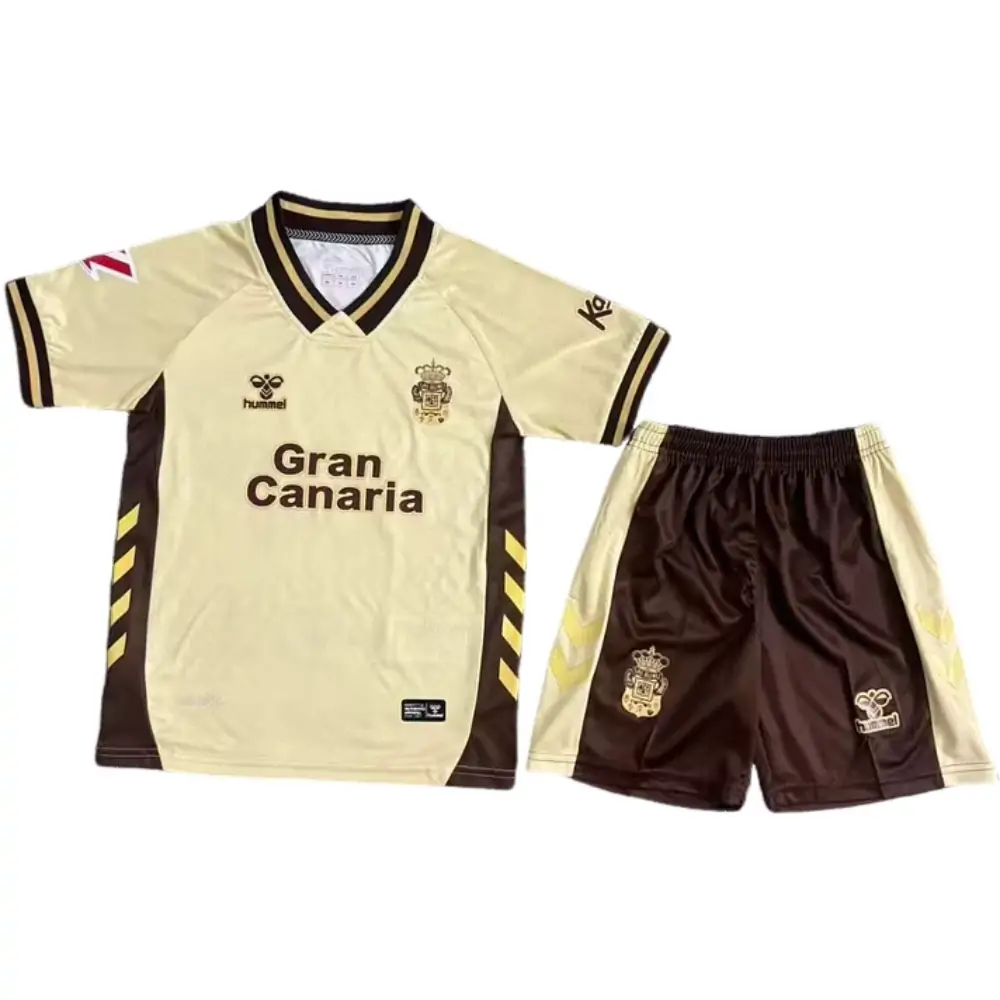 2025-26 Las Palmas Second Away Match Kids' Jersey Set - Fans Edition
