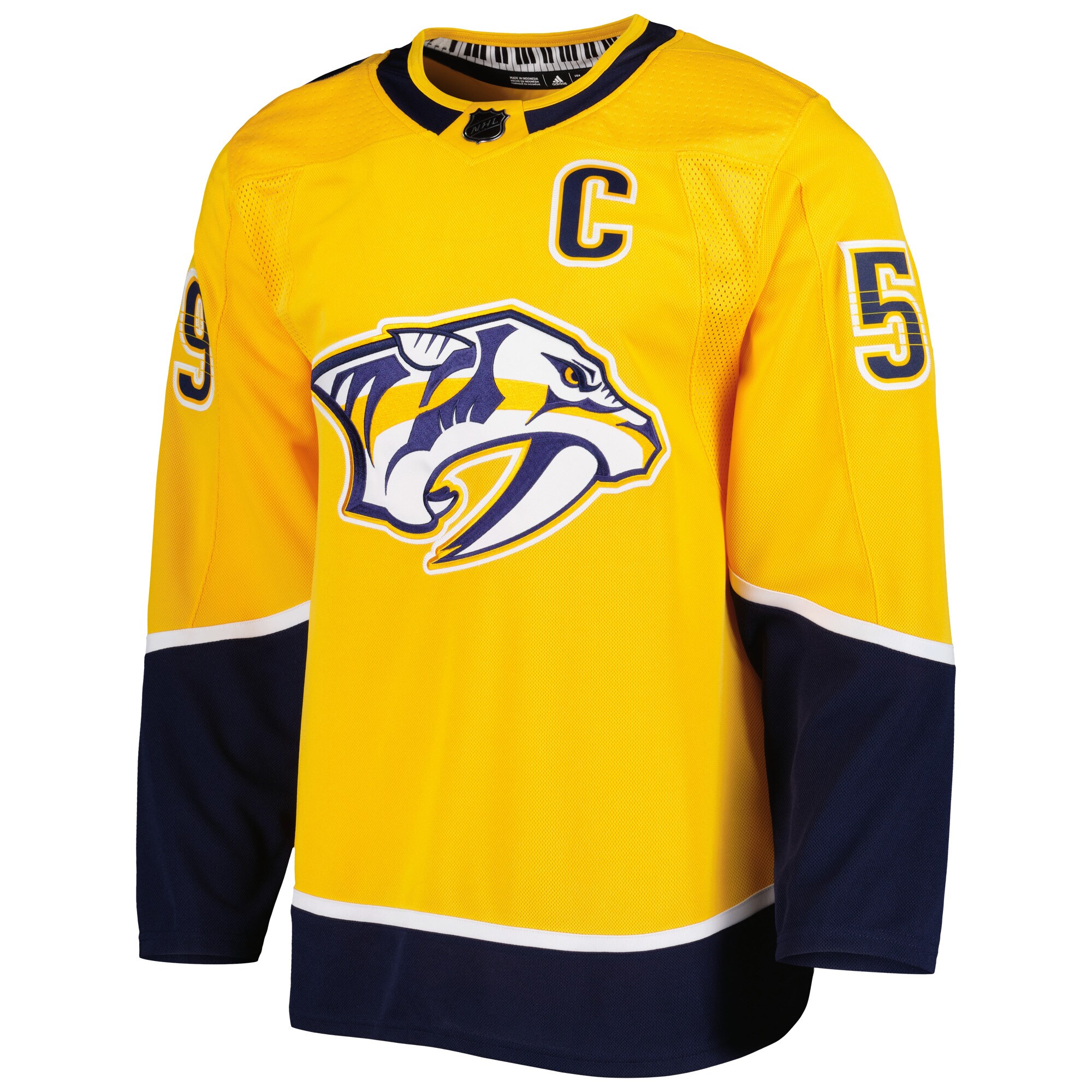 Roman Josi Nashville Predators   Primegreen    Jersey – Gold