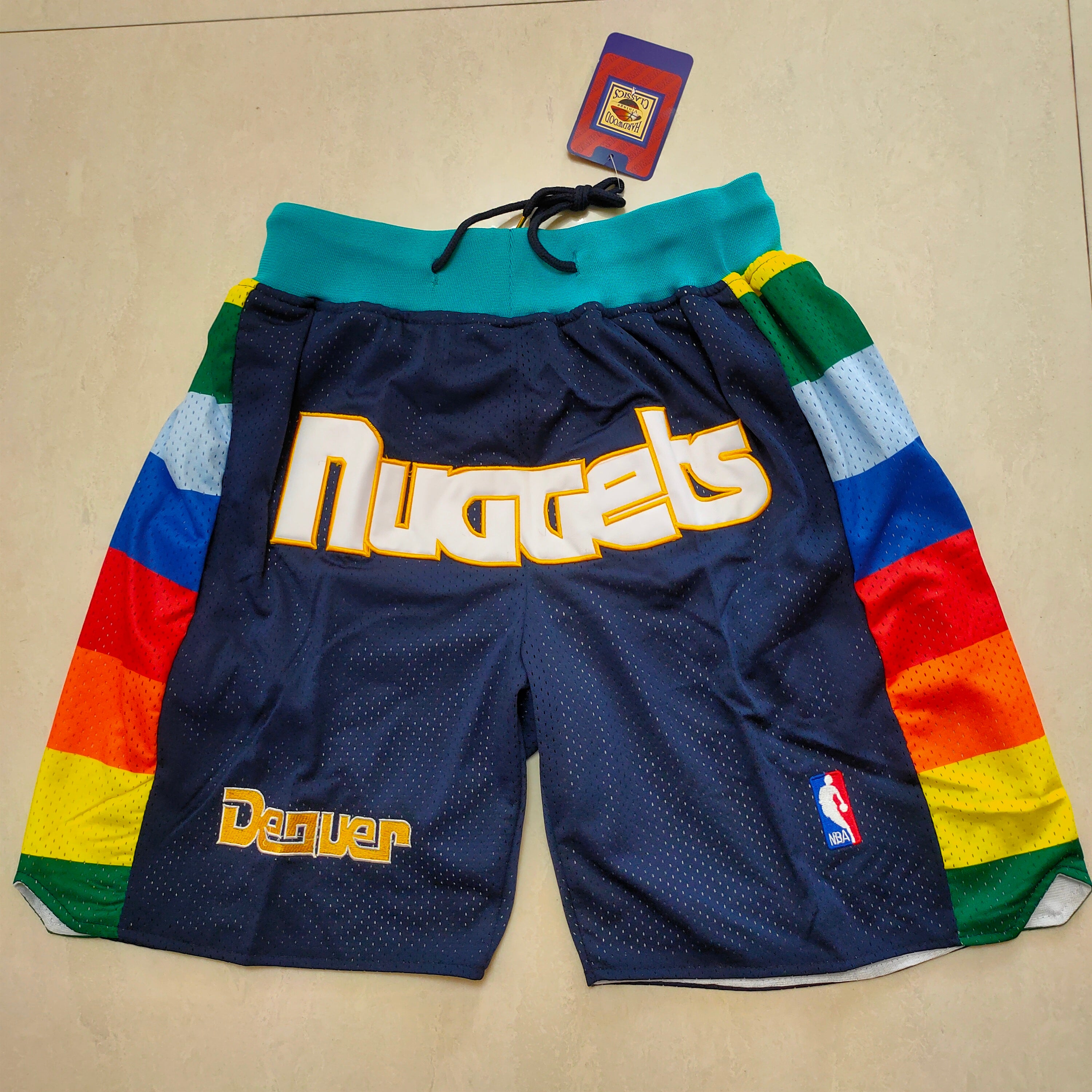 Denver Nuggets dark blue pocket pants