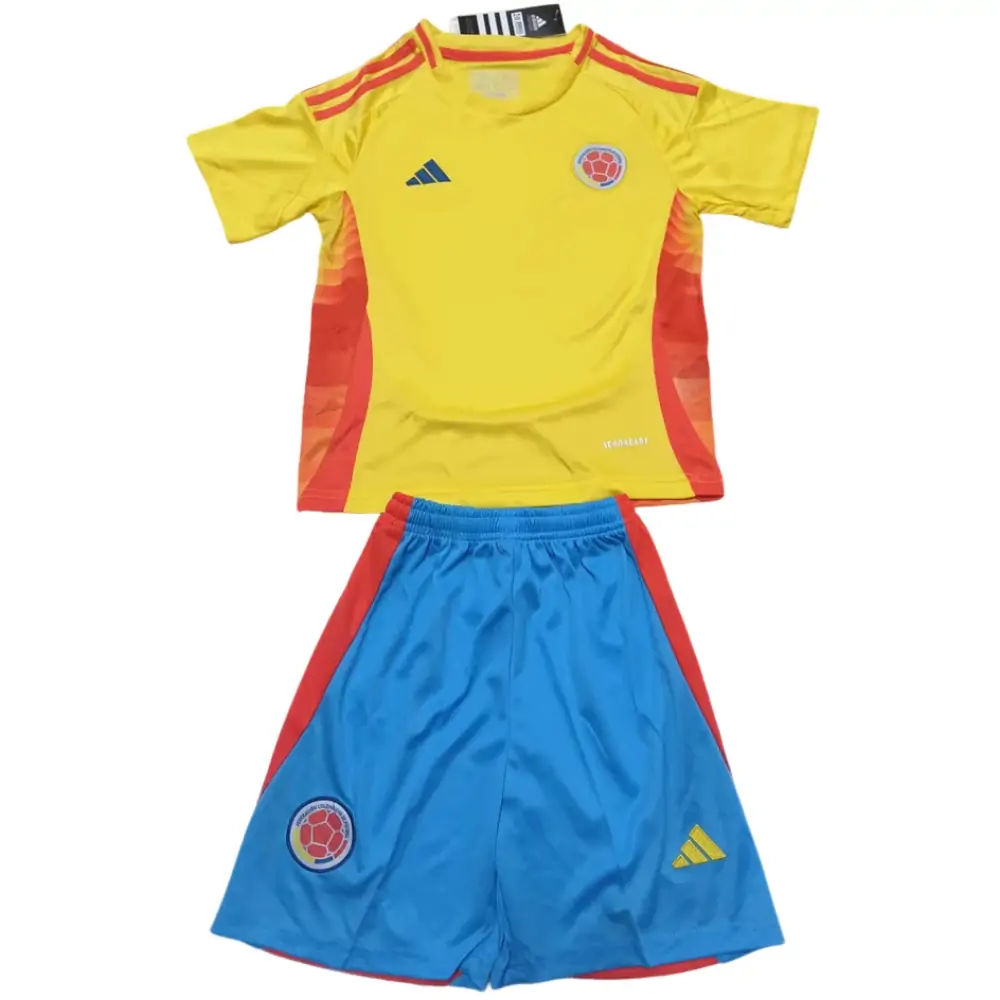 2024-25 Colombia Home Children's Jersey Set - Fans Edition