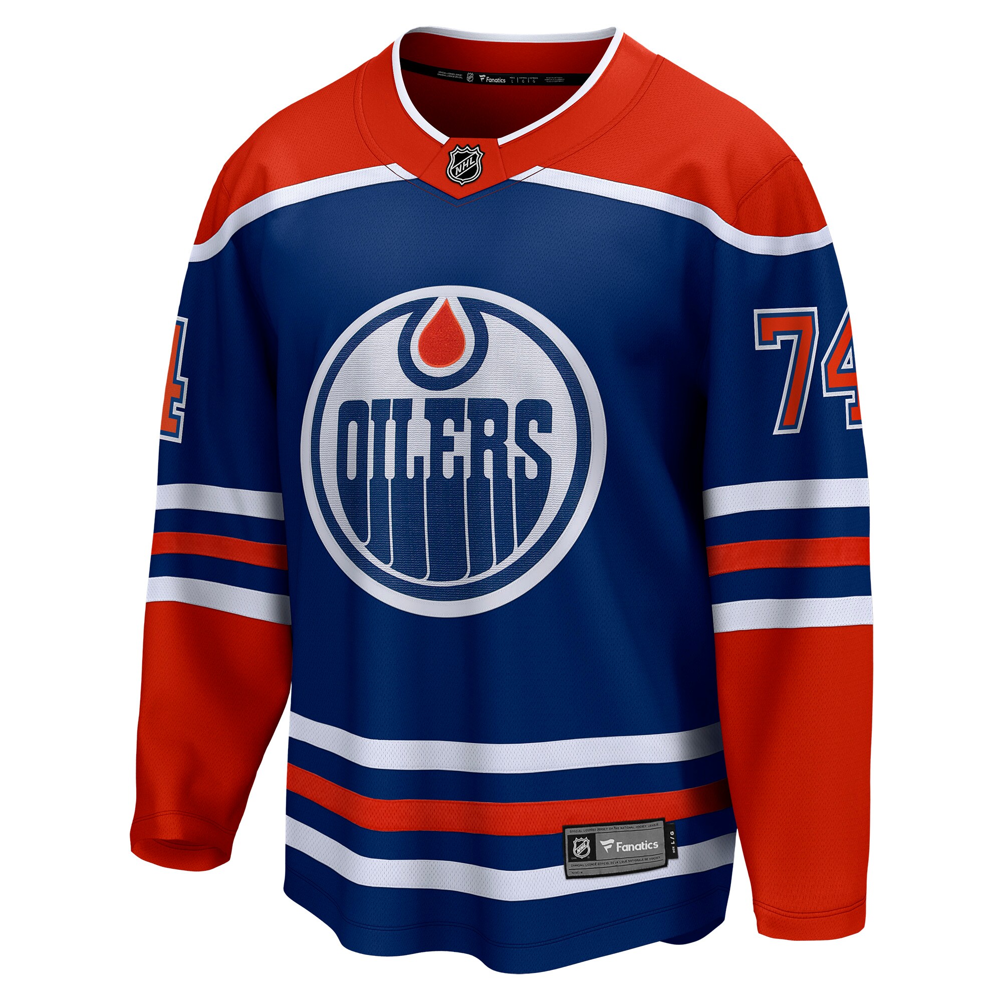 Stuart Skinner Edmonton Oilers Fanatics Home Breakaway   Jersey – Royal