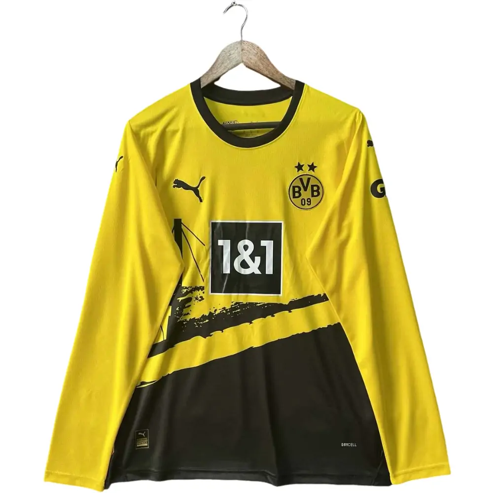2023 / 2024 Long Sleeve Dortmund Hone Football Shirt 1:1 Thai Quality