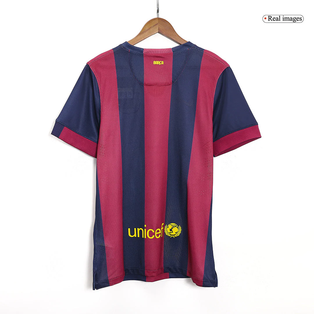 Barcelona 2014/15 Retro Home Soccer Jersey