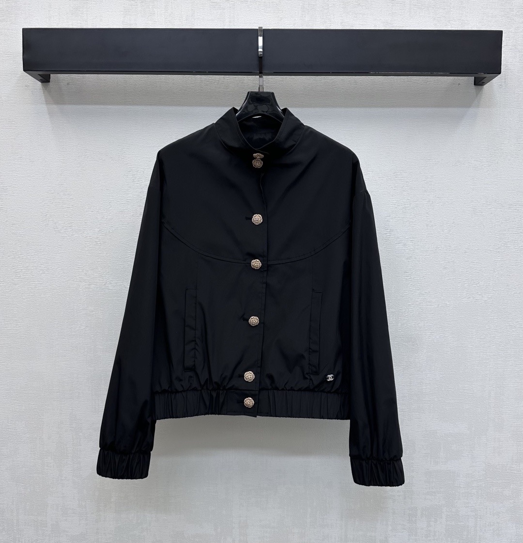 26C  Stand Collar Jacket Set