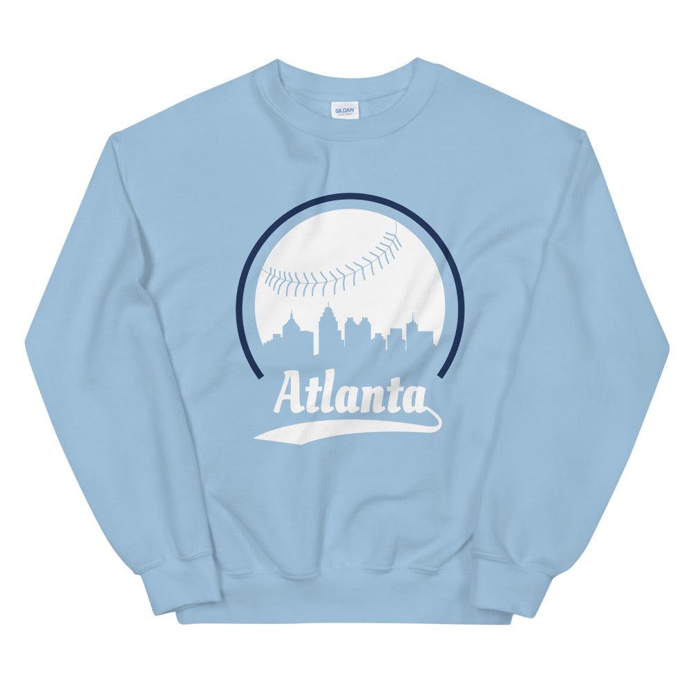 Unisex Atlanta Braves Baseball Crewneck Sweatshirt