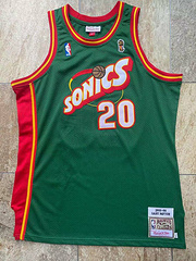 Supersonics No. 20 Gary Payton Green  MN