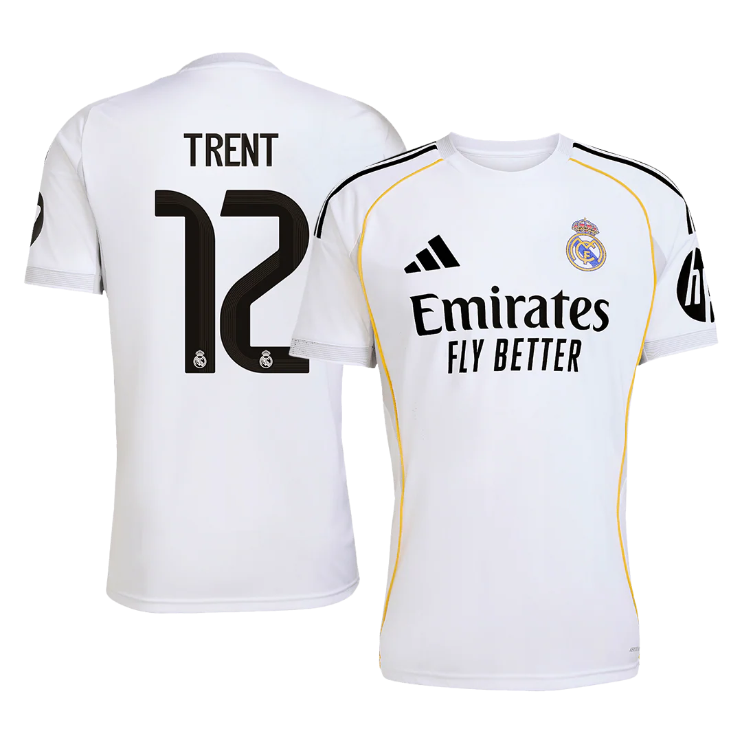 TRENT #12 Real Madrid Home Soccer Jersey 2025/26 White