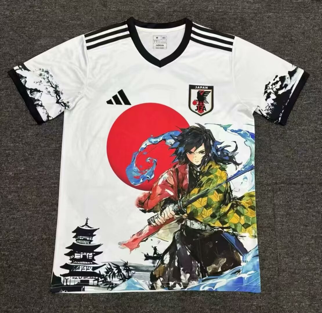 2025 Japan Special Edition Tanjiro Kamado Football Jersey 1:1 Thai Quality