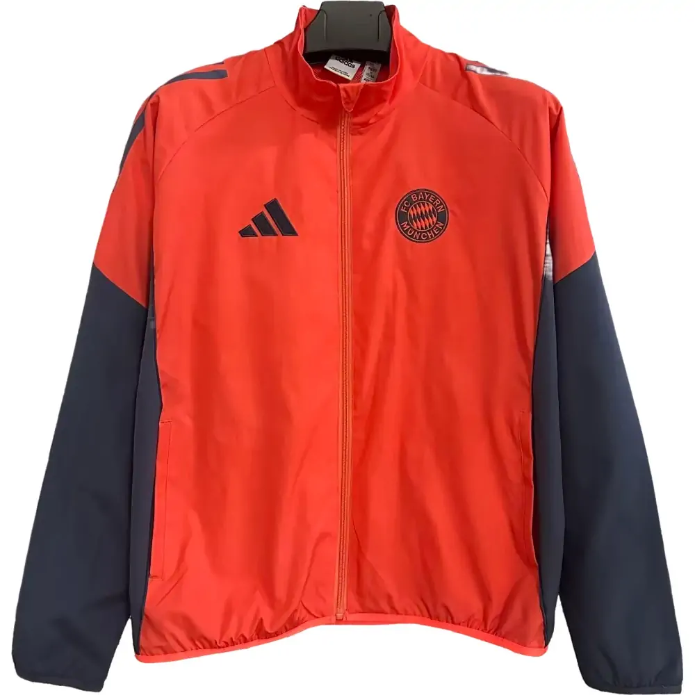2025/26 Bayern Orange Training Waterproof Jacket