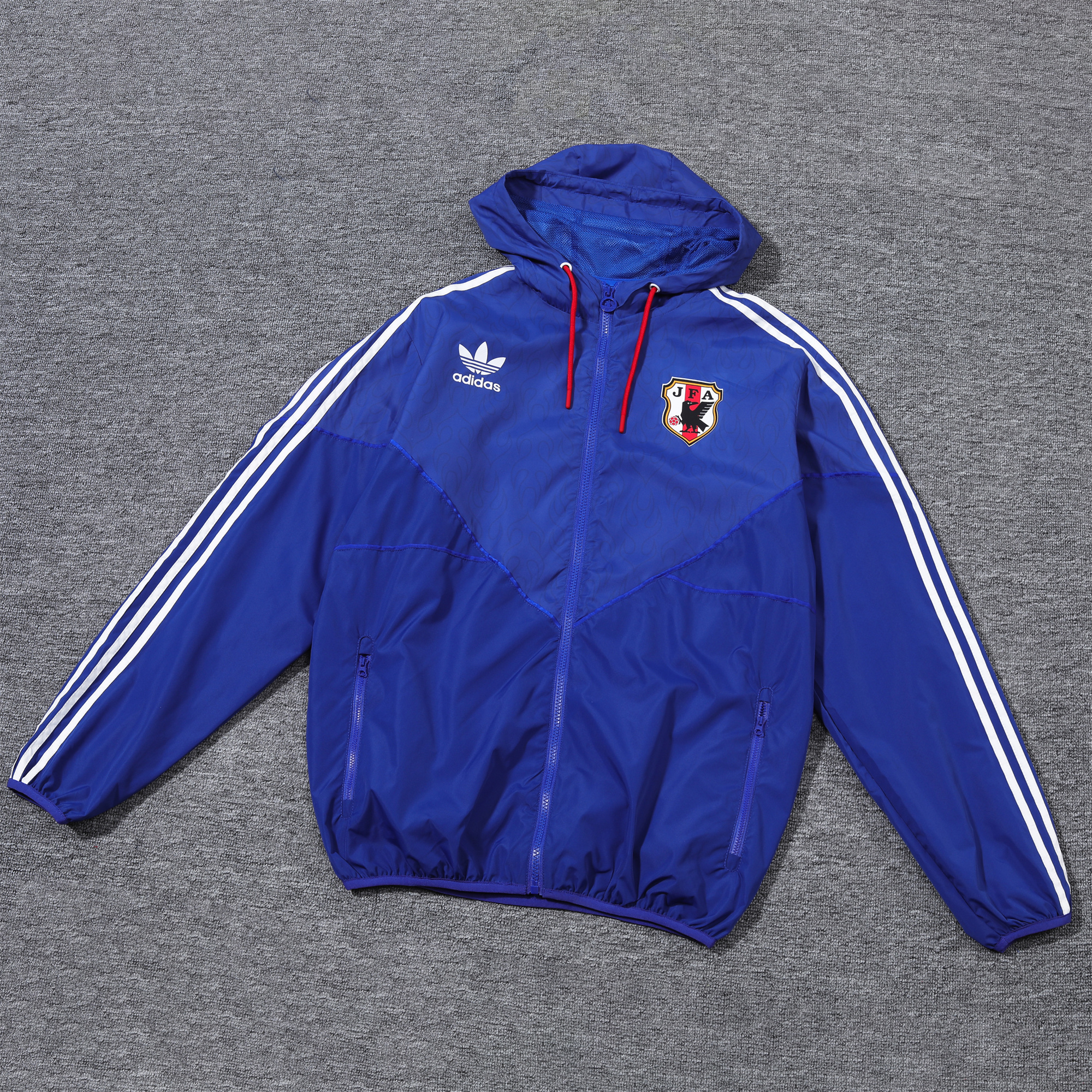 Japan 2024 Vintage Flame '98 Style Hooded Windbreaker - Player Version