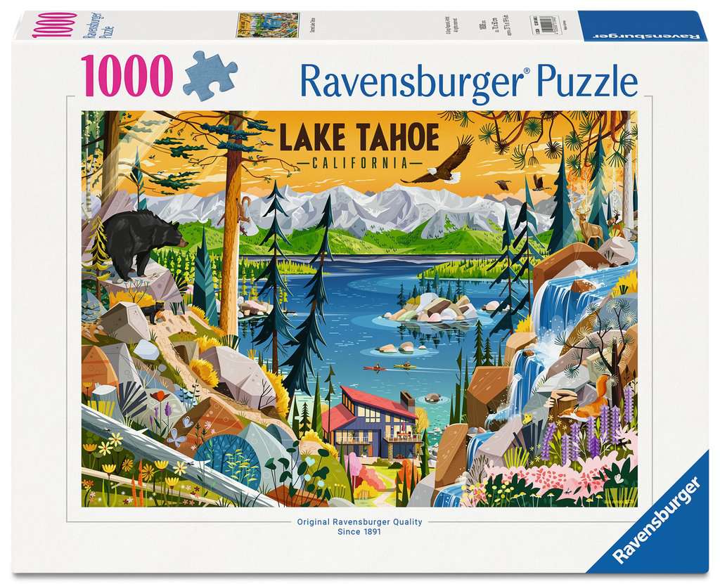Sacred Lake Tahoe - US Puzzle Championships - 1000 Piece Jigsaw Puzzle (Ravensburger)