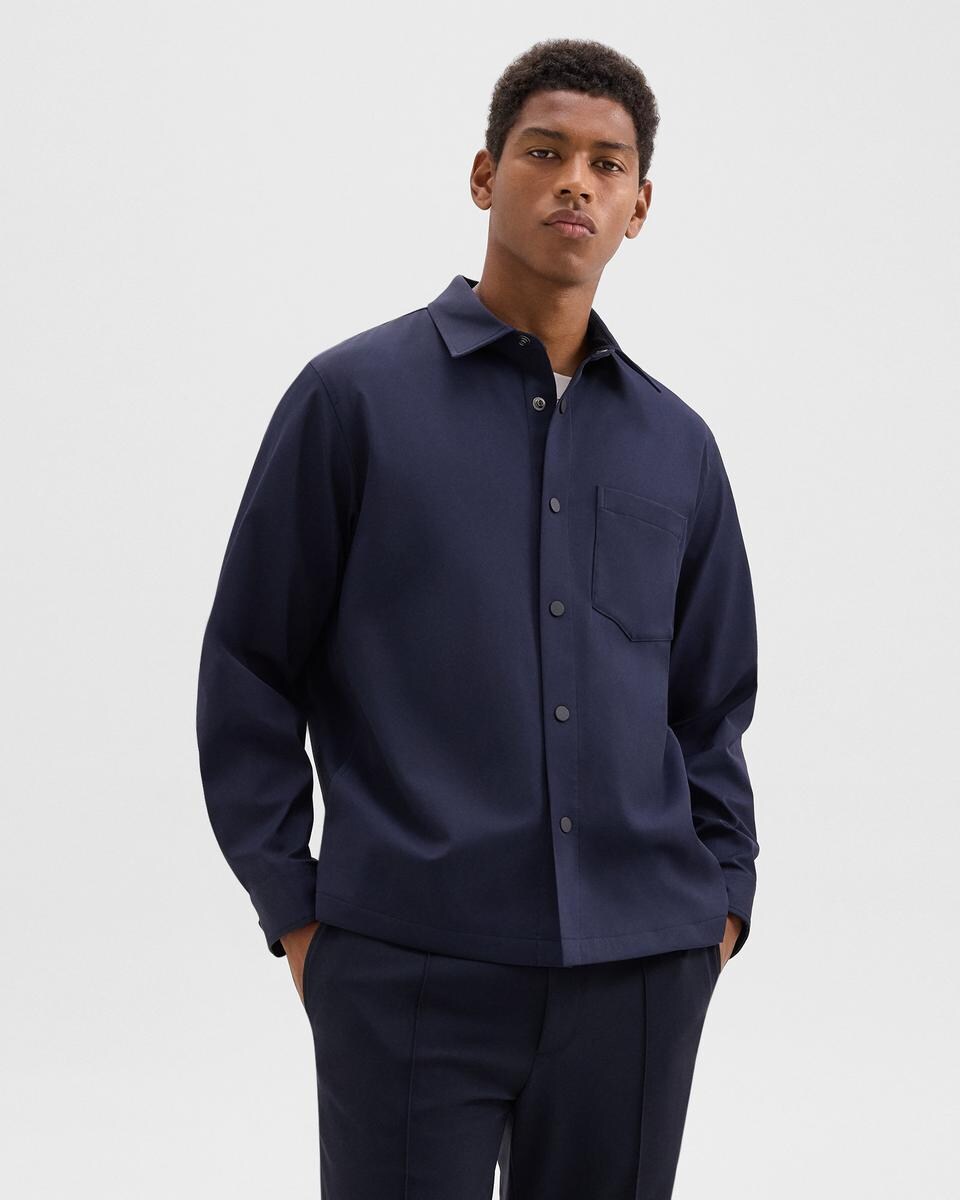 Shirt Jacket in Neoteric
