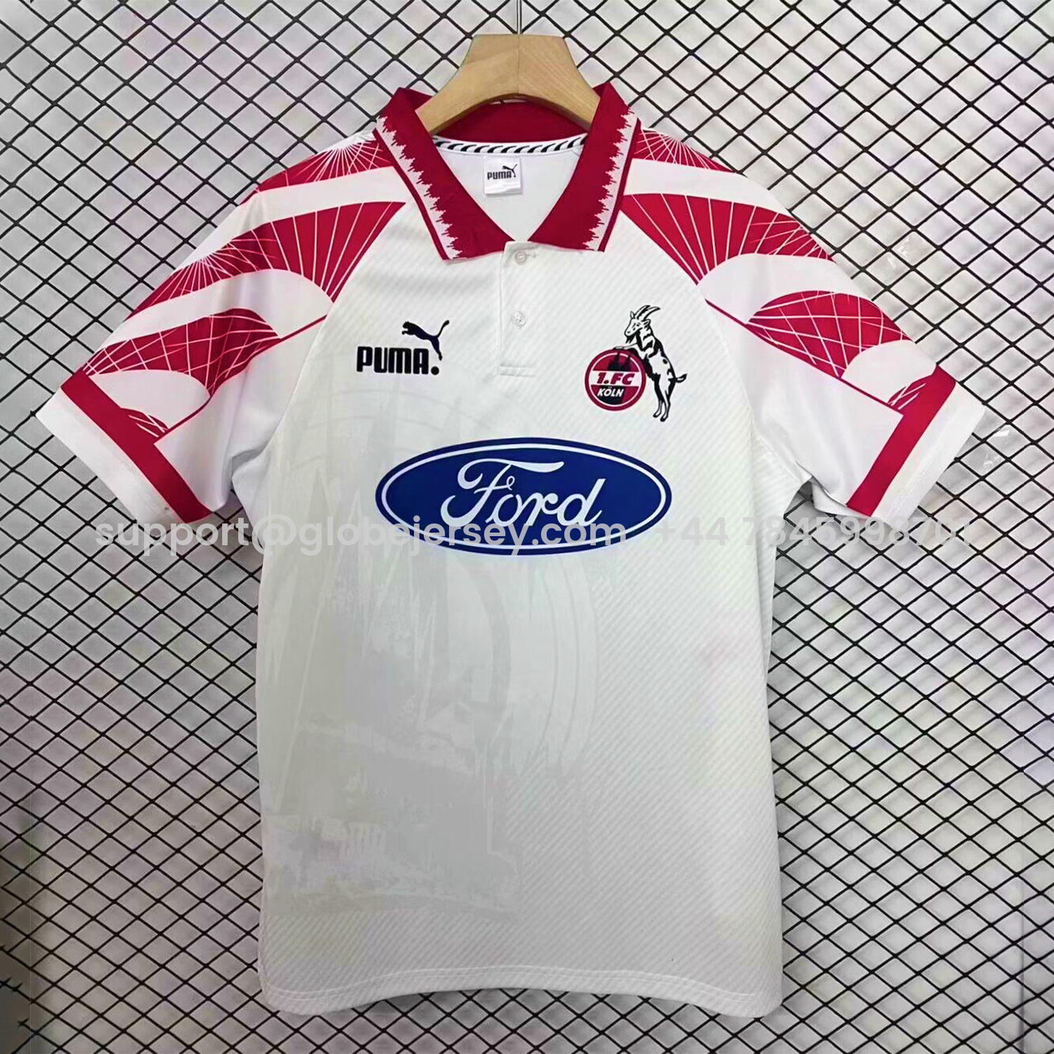 Retro 1. FC Köln 1996-97 Home Jersey