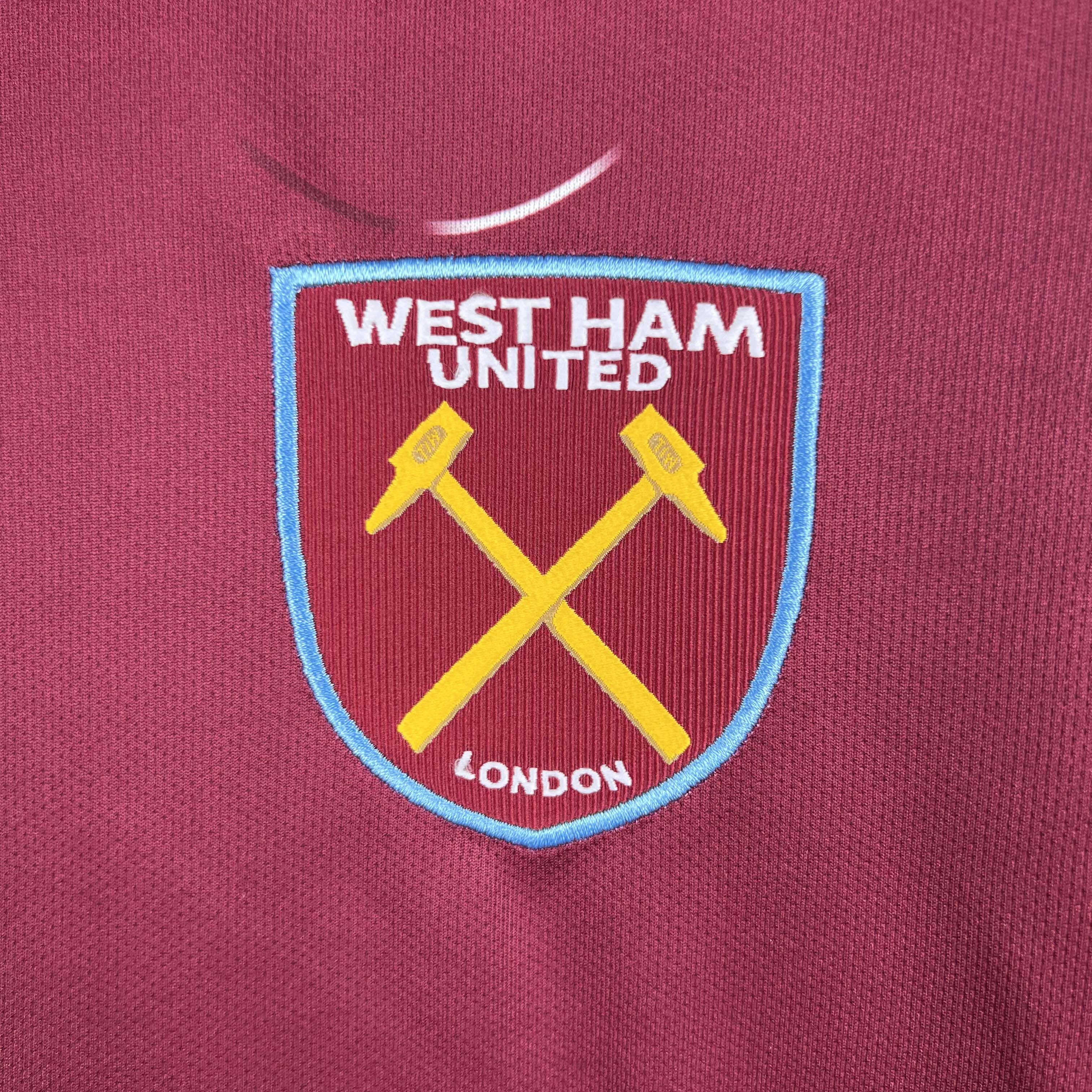 2023/24 West Ham United Football Shirt Home 1:1 Thai Quality