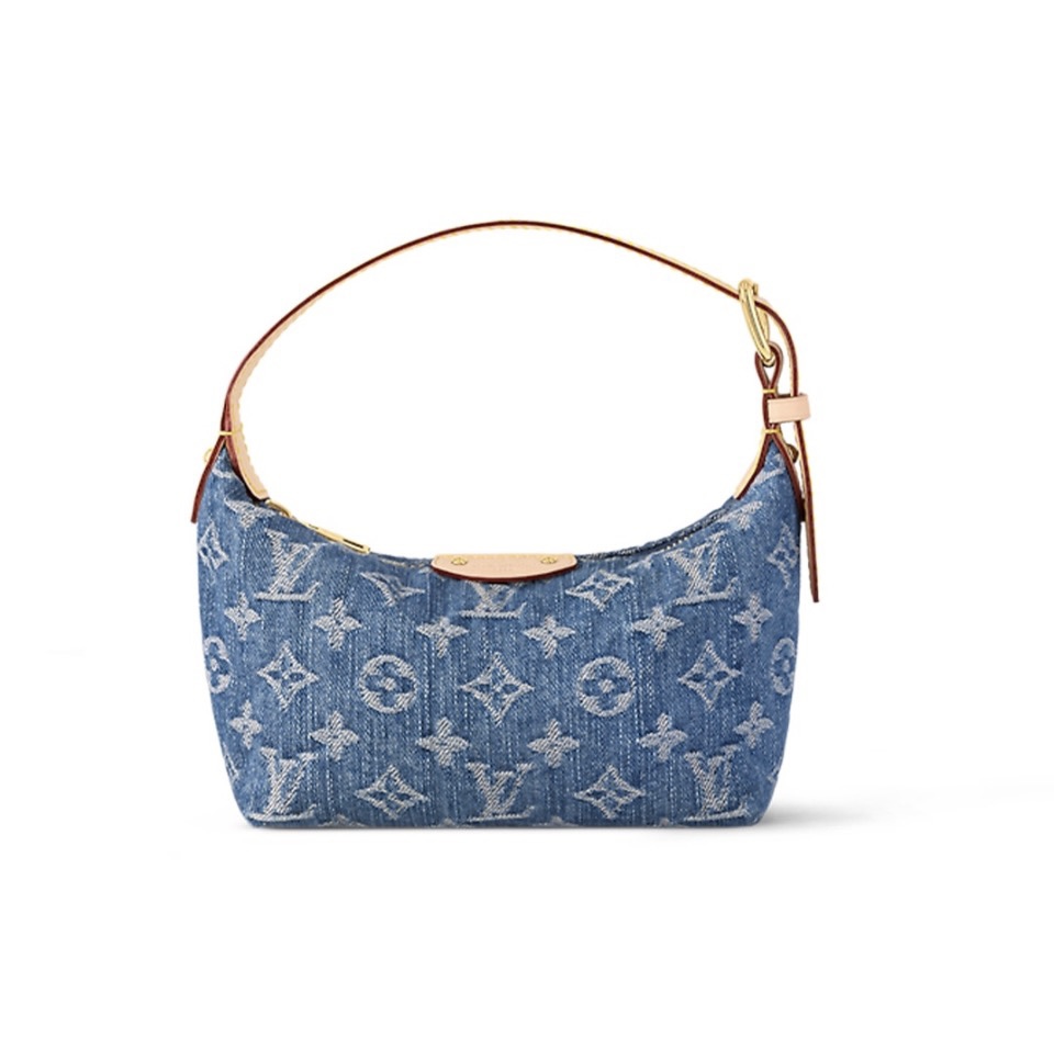 LV Hills Pochette Denim Handbag