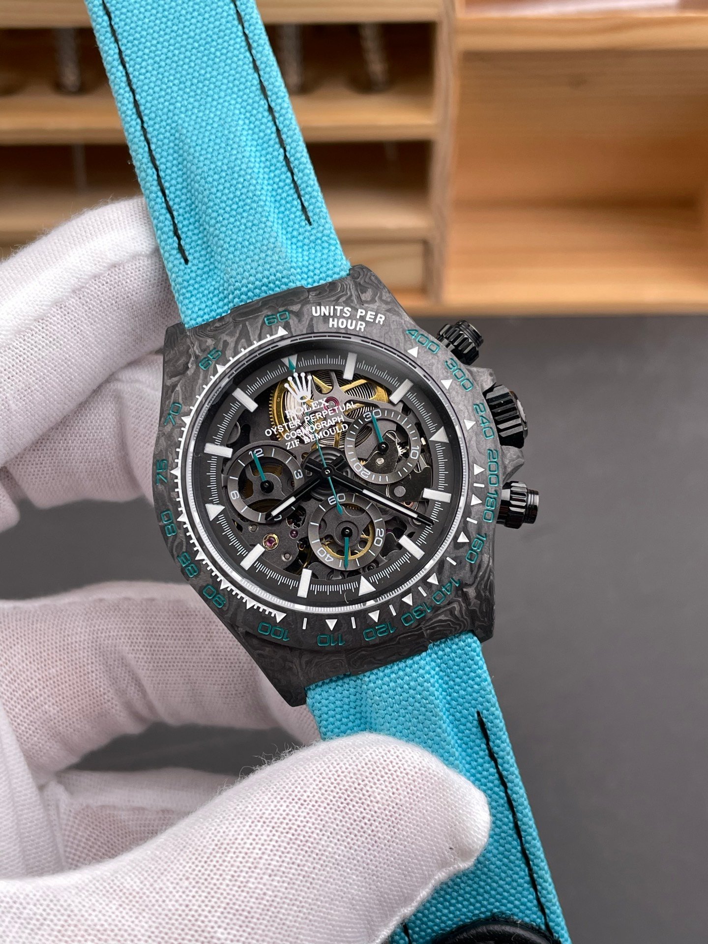Rolex Daytona Carbon ZIF Remould