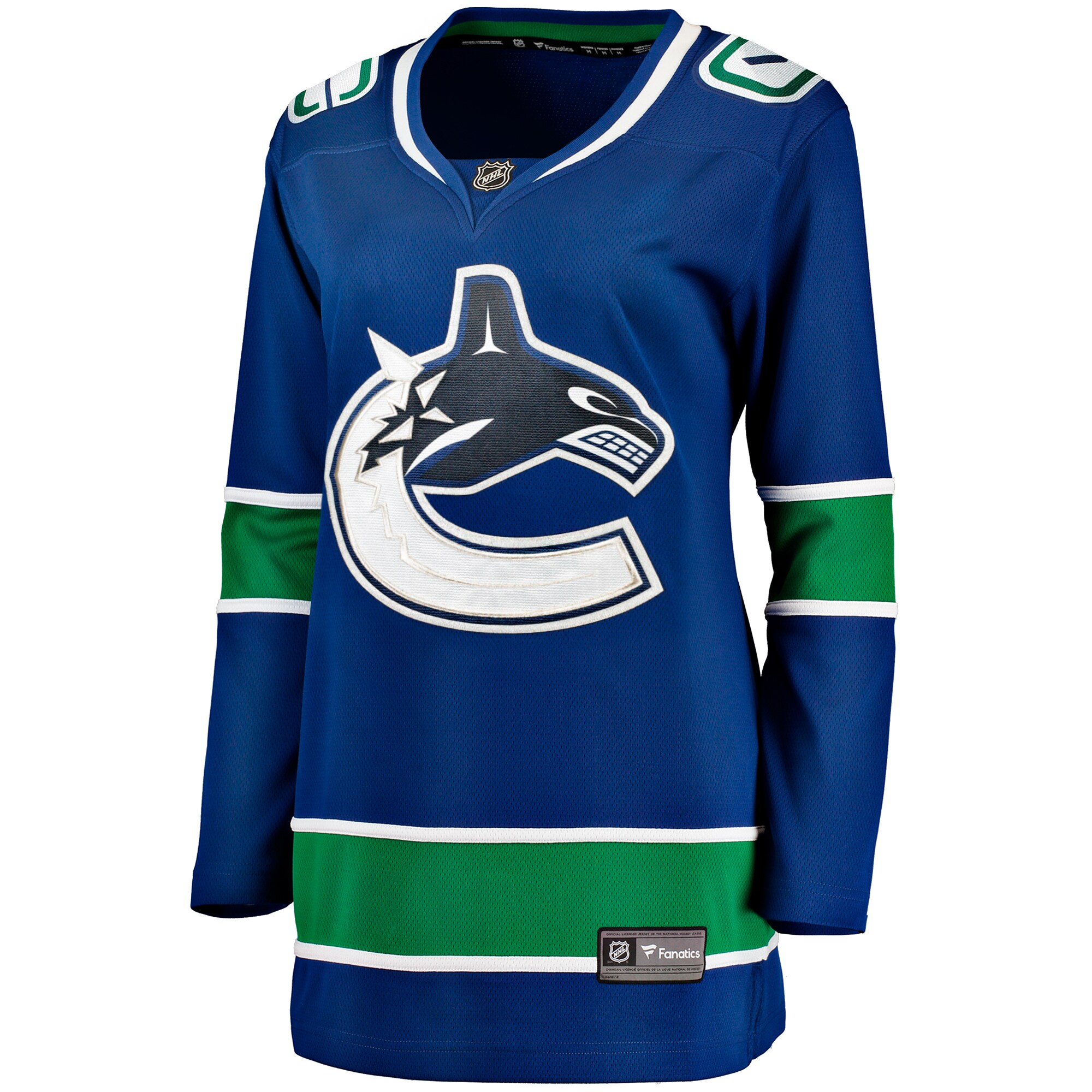 Vancouver Canucks Fanatics Women’s Premier Breakaway Jersey – Blue