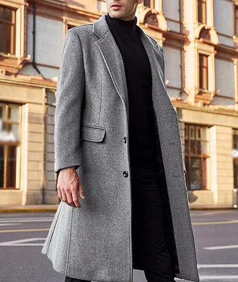 Men's Casual Trench