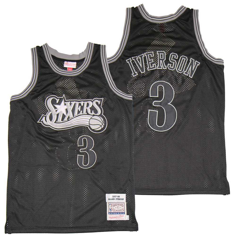 Allen Iverson Philadelphia 76ers Throwback Jersey