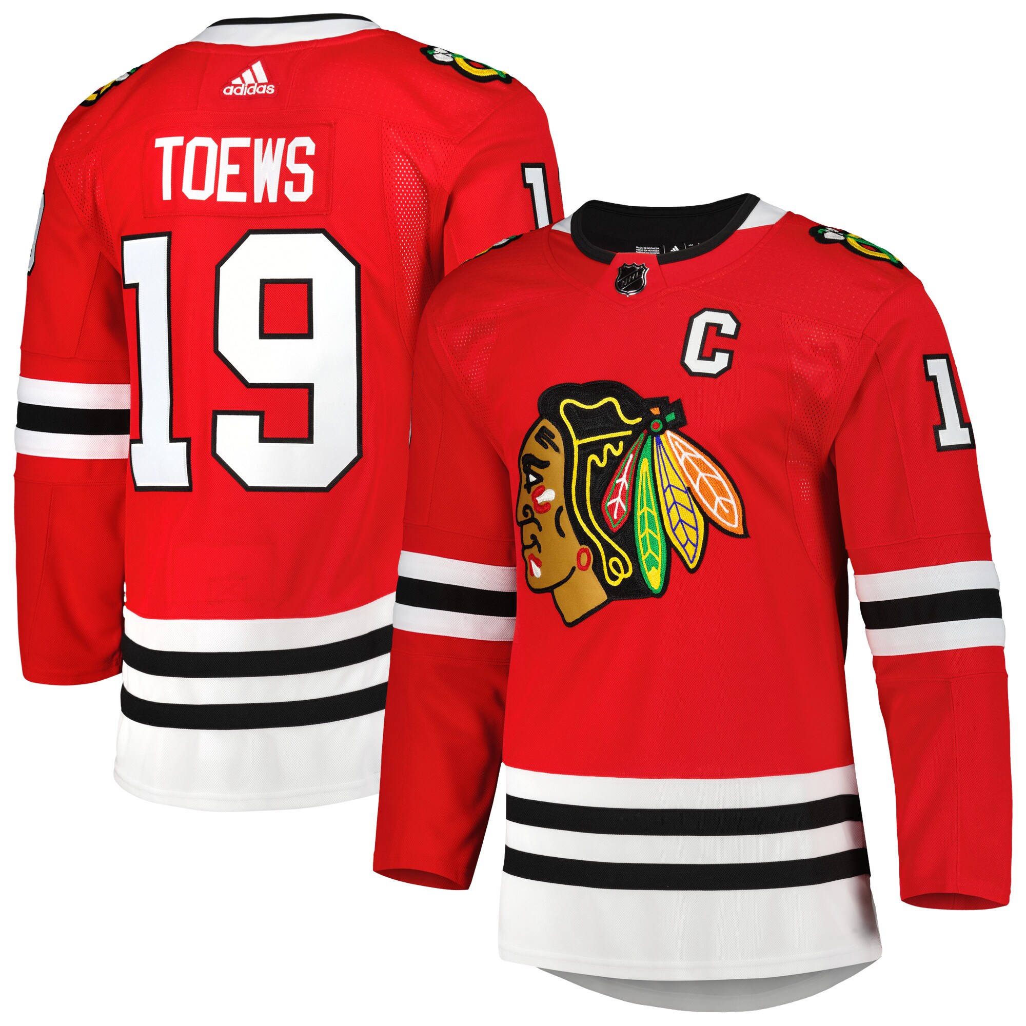 Jonathan Toews Chicago Blackhawks   Primegreen  Pro   Jersey – Red