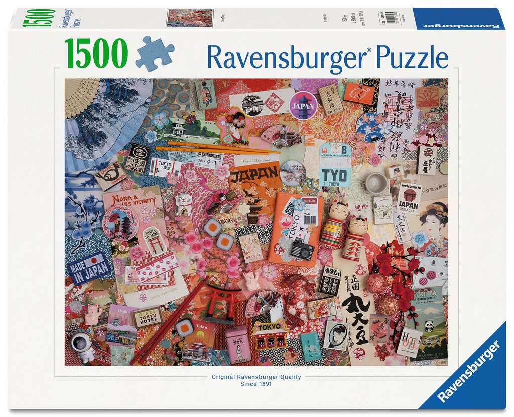 Trip to Tokyo - 1500 Piece Jigsaw Puzzle (Ravensburger)