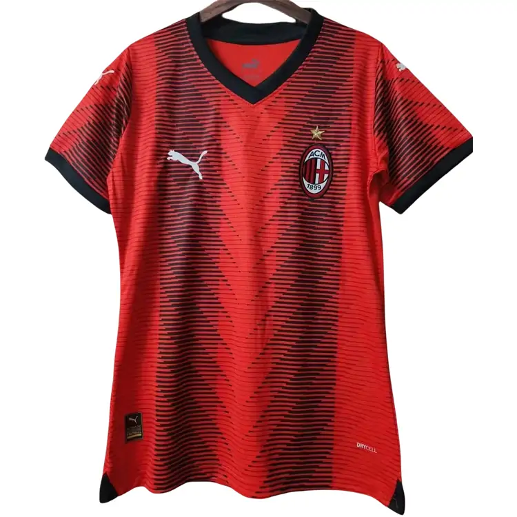 2023/24 AC Milan Home Women's Jersey - Fans Edition