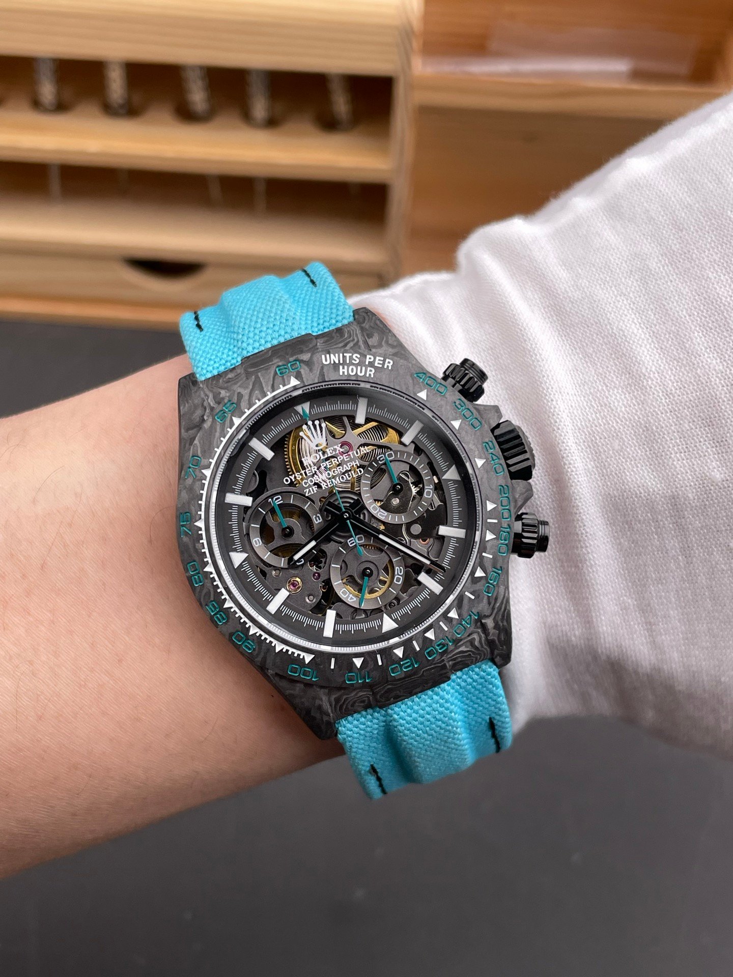 Rolex Daytona Carbon ZIF Remould