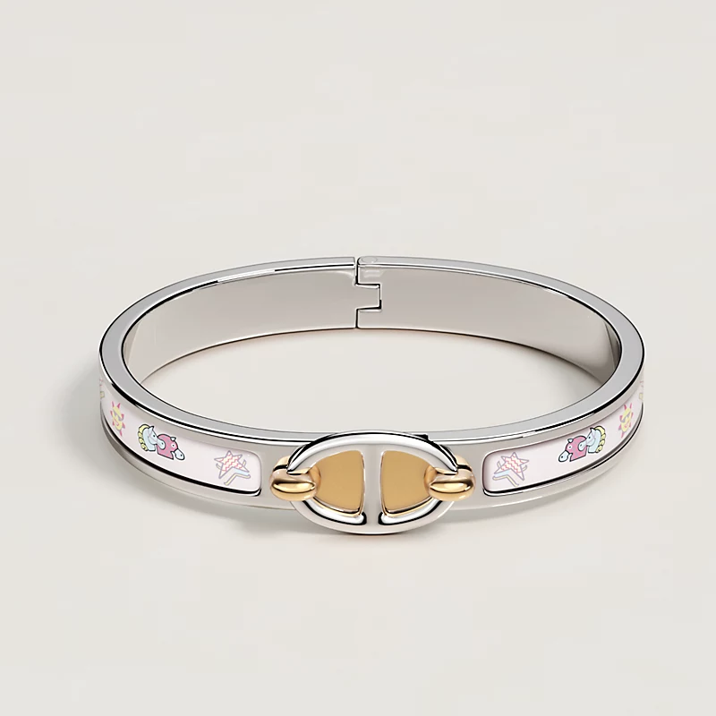Mini Clic Chaine dAncre Funny Ice Cream Bracelet