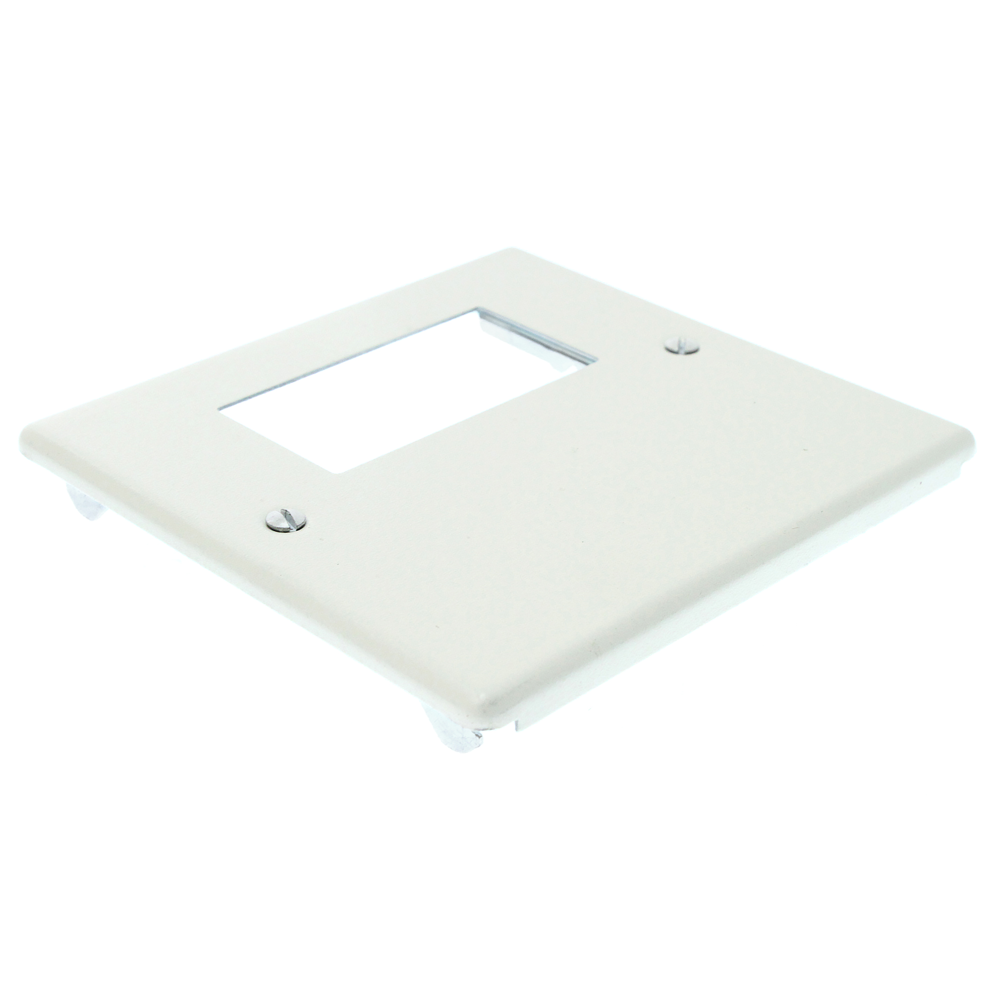 Wiremold / Legrand - V4047Rx - 2-Gang Rectangular Opening Faceplate Ivory (5 Pack)
