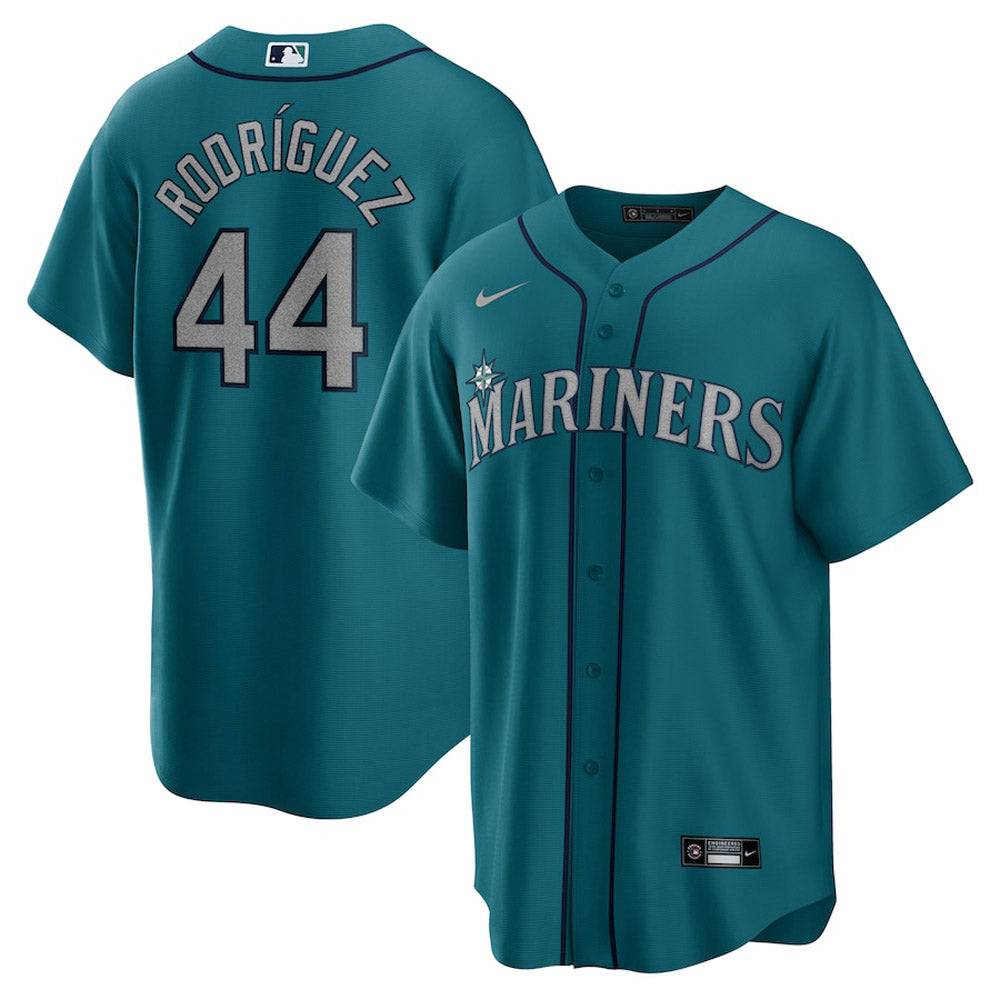 Men's Seattle Mariners Julio Rodriguez Cool Base Replica Alternate Jersey - Aqua