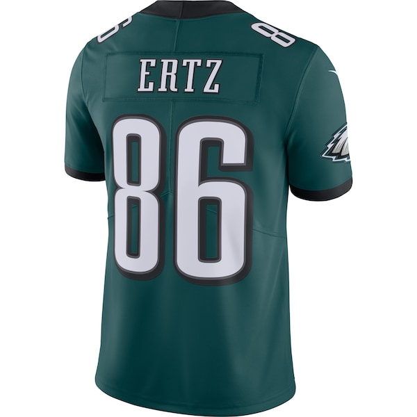 Men's Philadelphia Eagles Zach Ertz Midnight Green Vapor Limited Jersey
