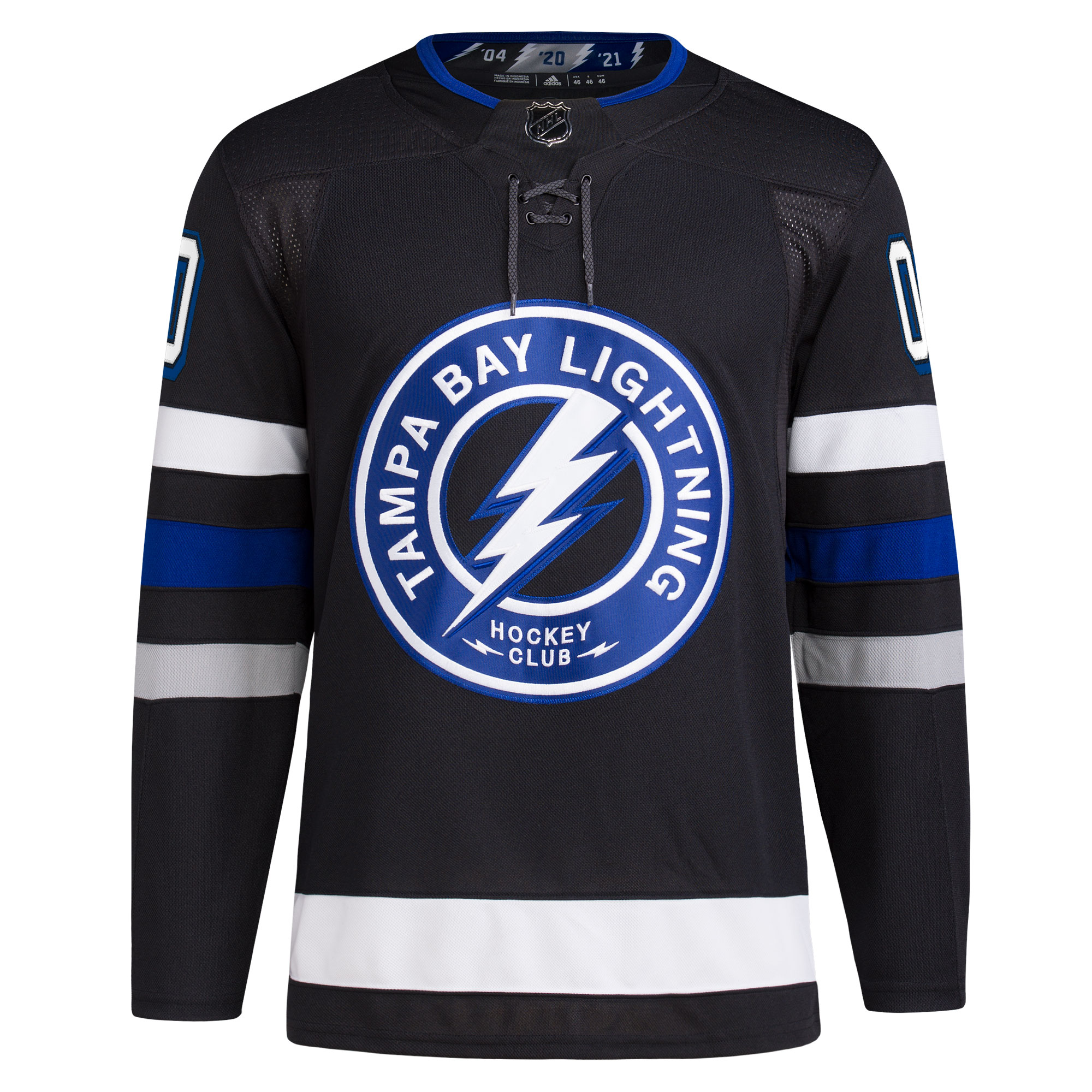 Tampa Bay Lightning  Alternate Primegreen  Custom Jersey – Black