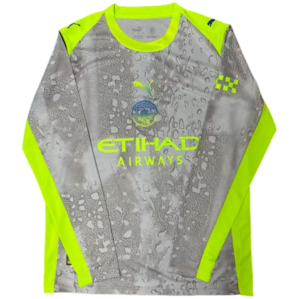 2025-26 Manchester City Away Kit, 1:1 Thai Version Quality - Fans Edition