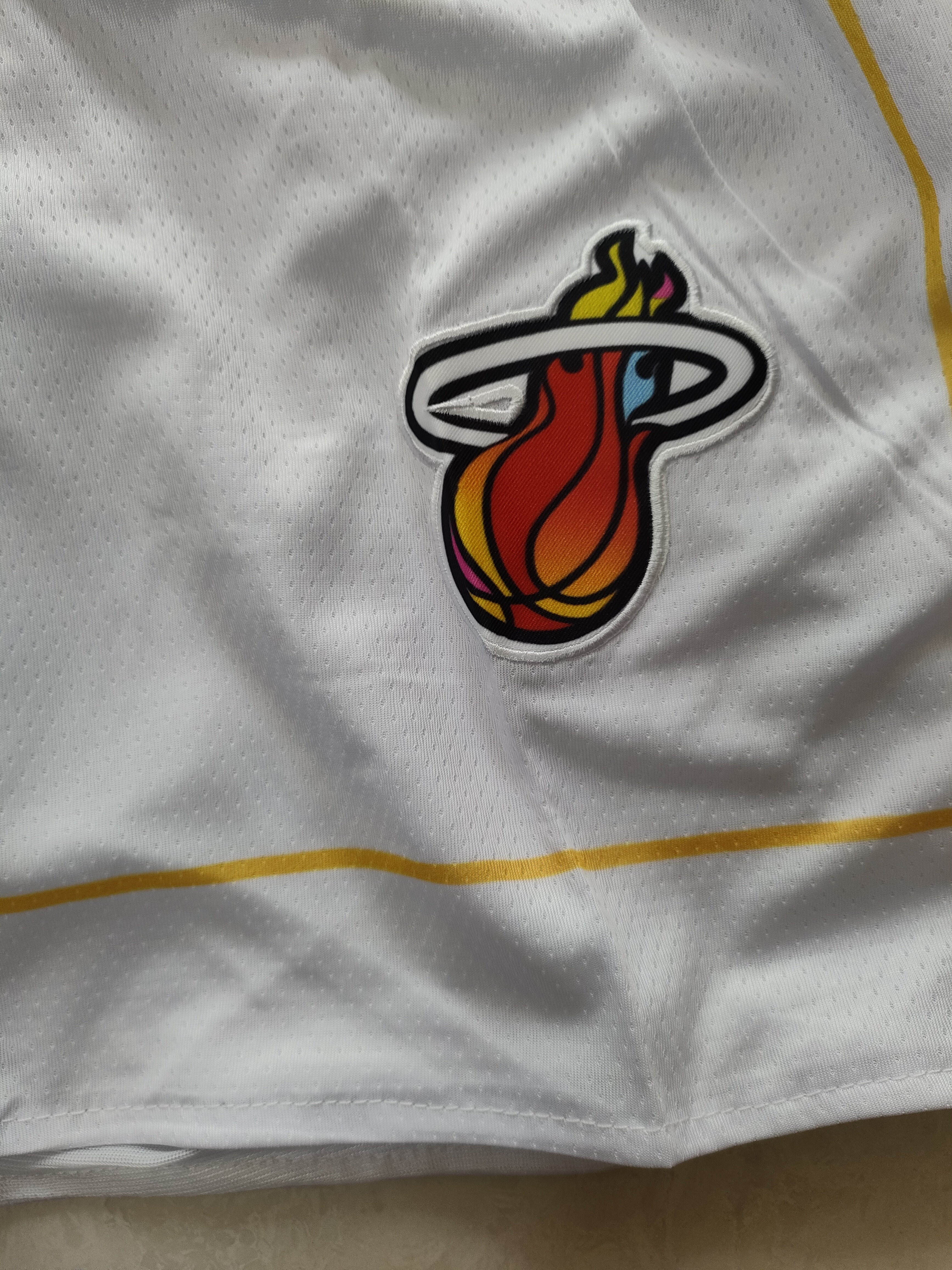 Miami Heat White City Edition Pocket Pants