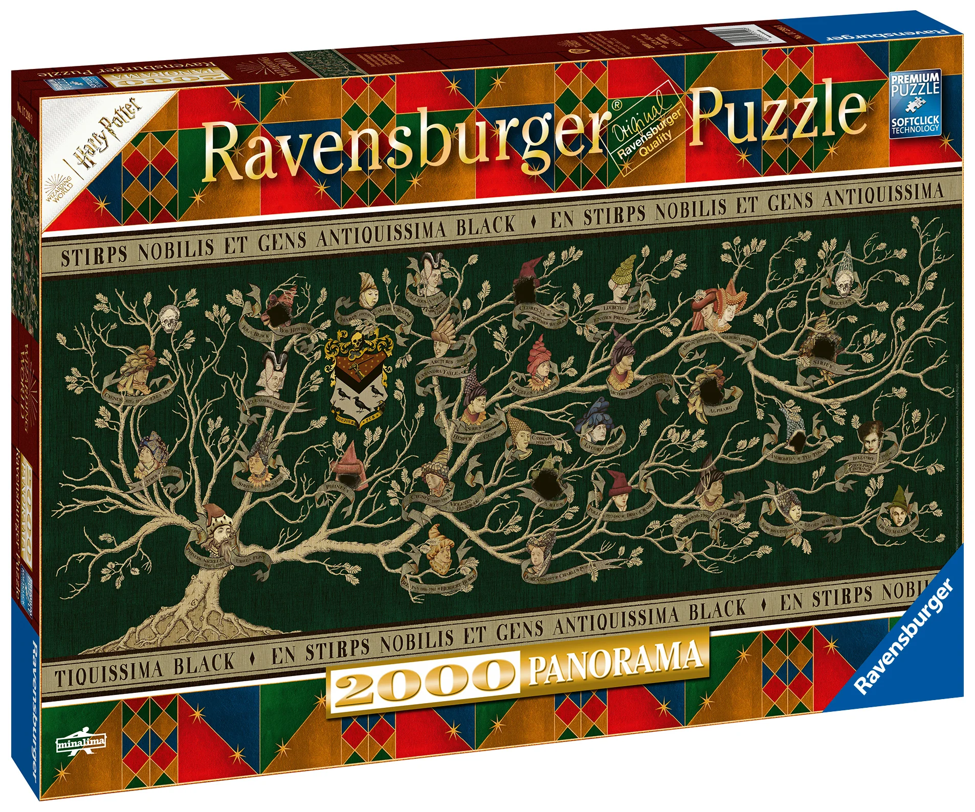 Harry Potter Black Family Tree – 2000 Piece Jigsaw Puzzle (Ravensburger)
