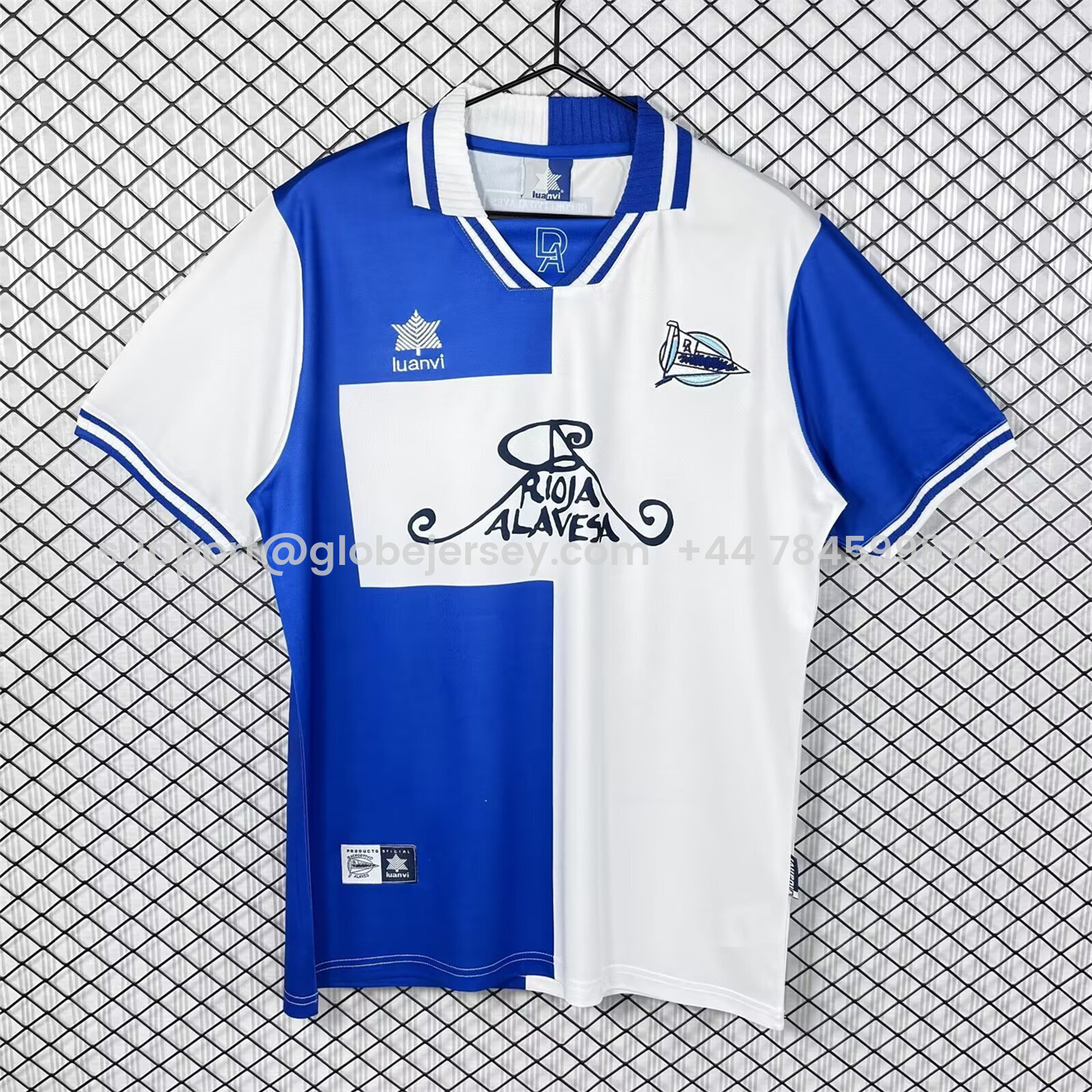 Retro Deportivo Alavés 2000-01 Home Jersey