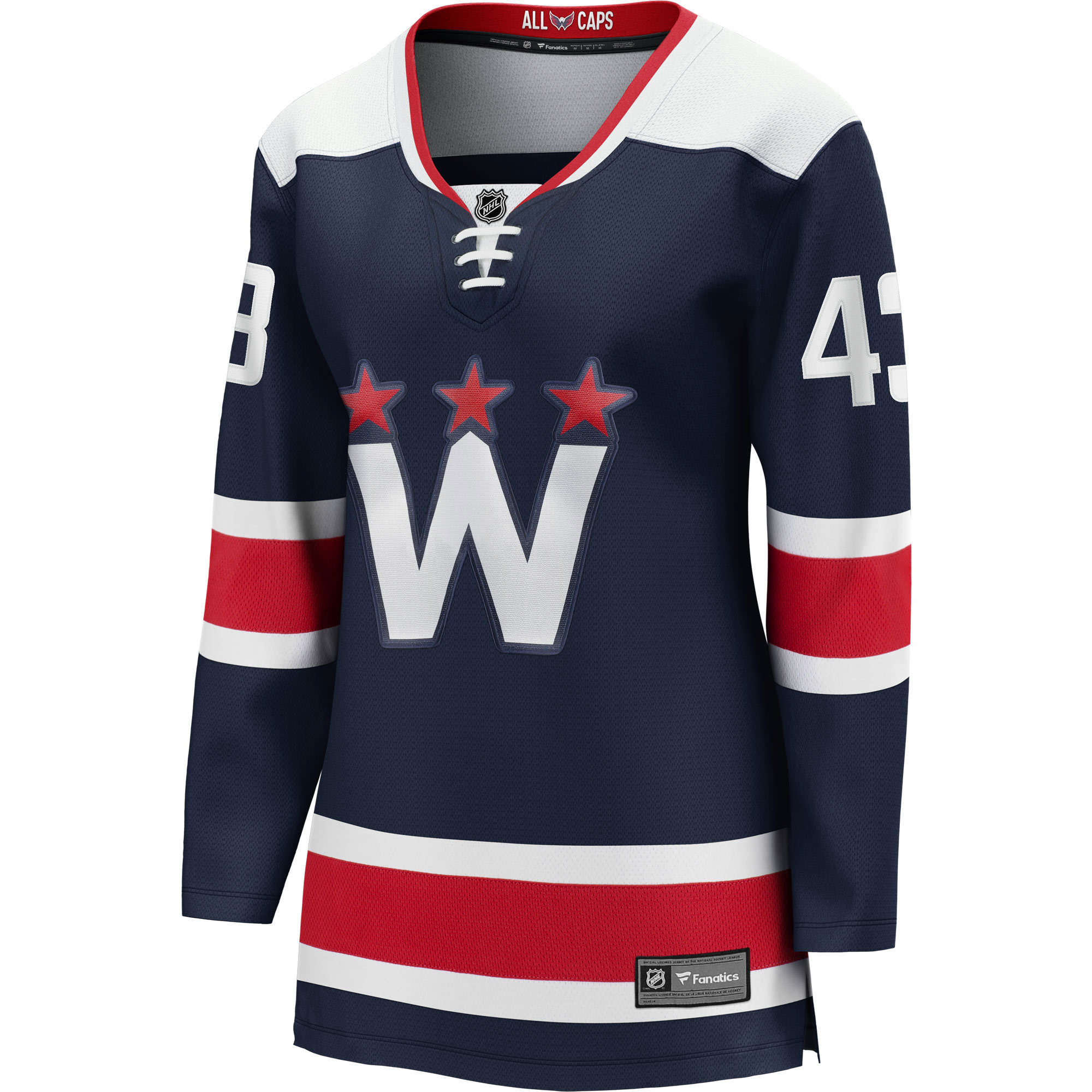 Tom Wilson Washington Capitals Fanatics Women’s Alternate Premier Breakaway   Jersey – Navy