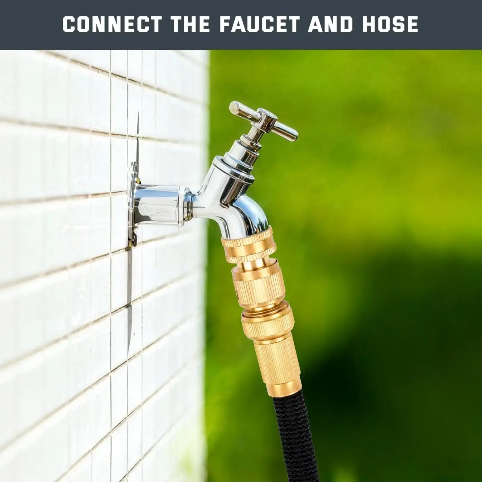 Garden Hose Quick Connector