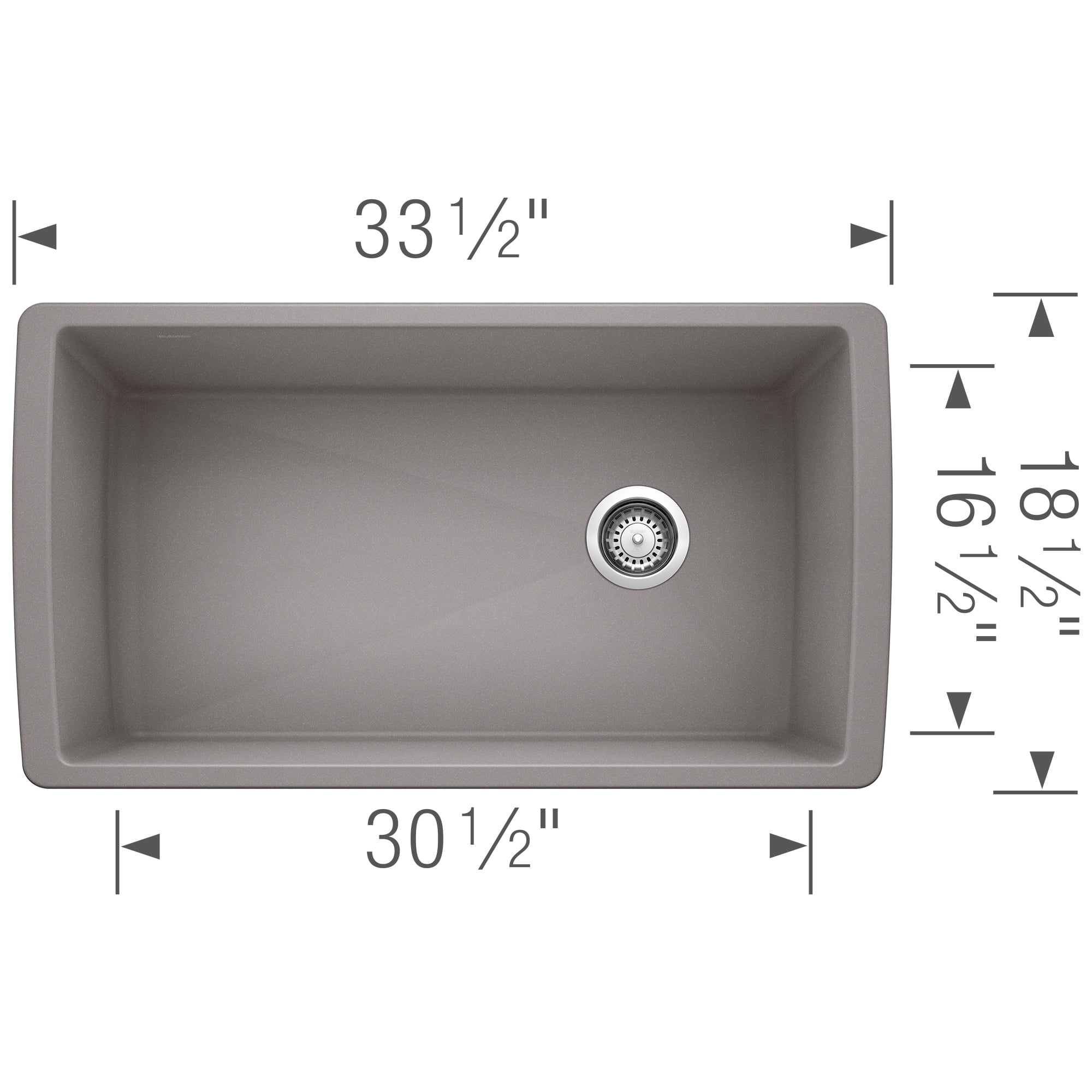 Blanco 442916: Diamond Collection 33.5