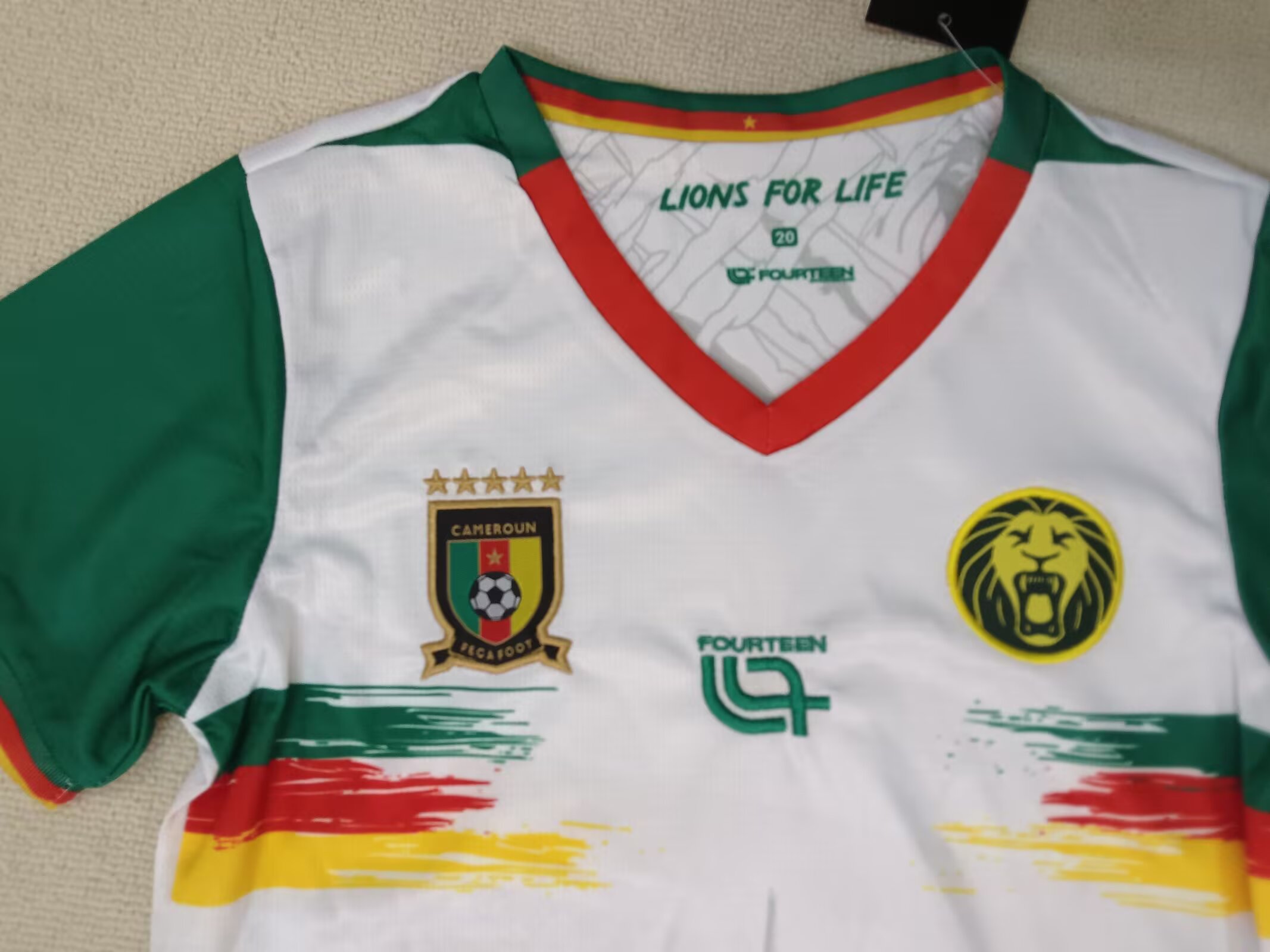 25-26 Cameroon Second Away Kit - Kids