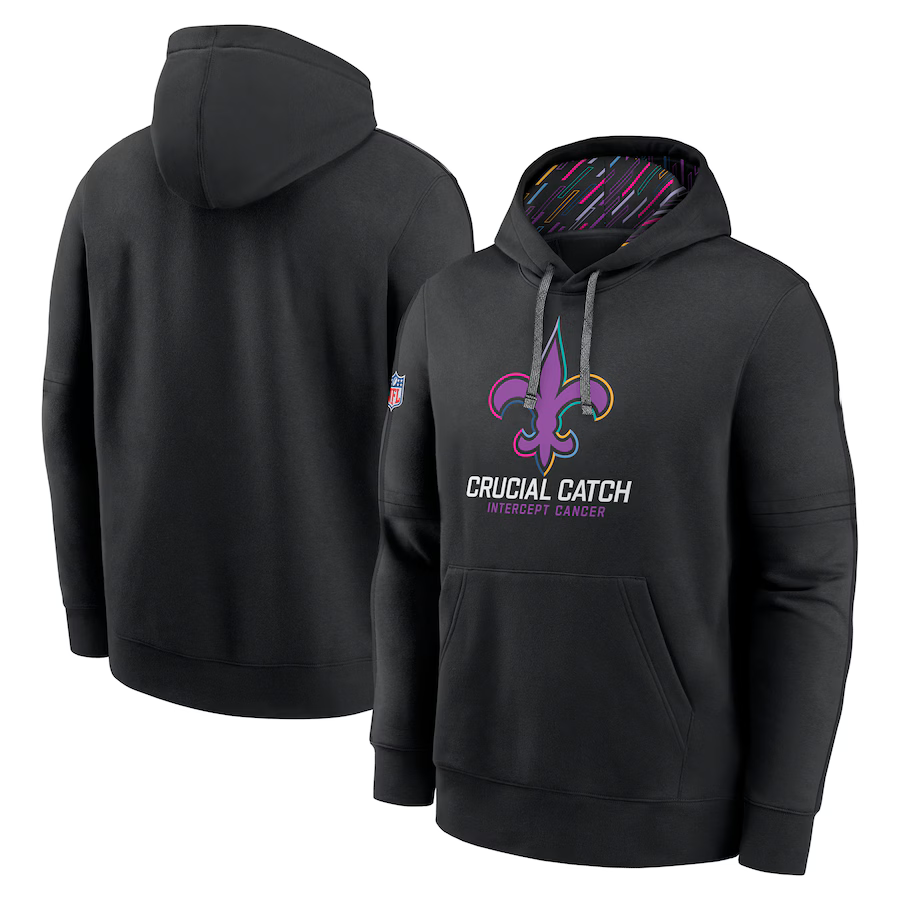 New Orleans Saints Crucial Catch Club Men's Hoodie