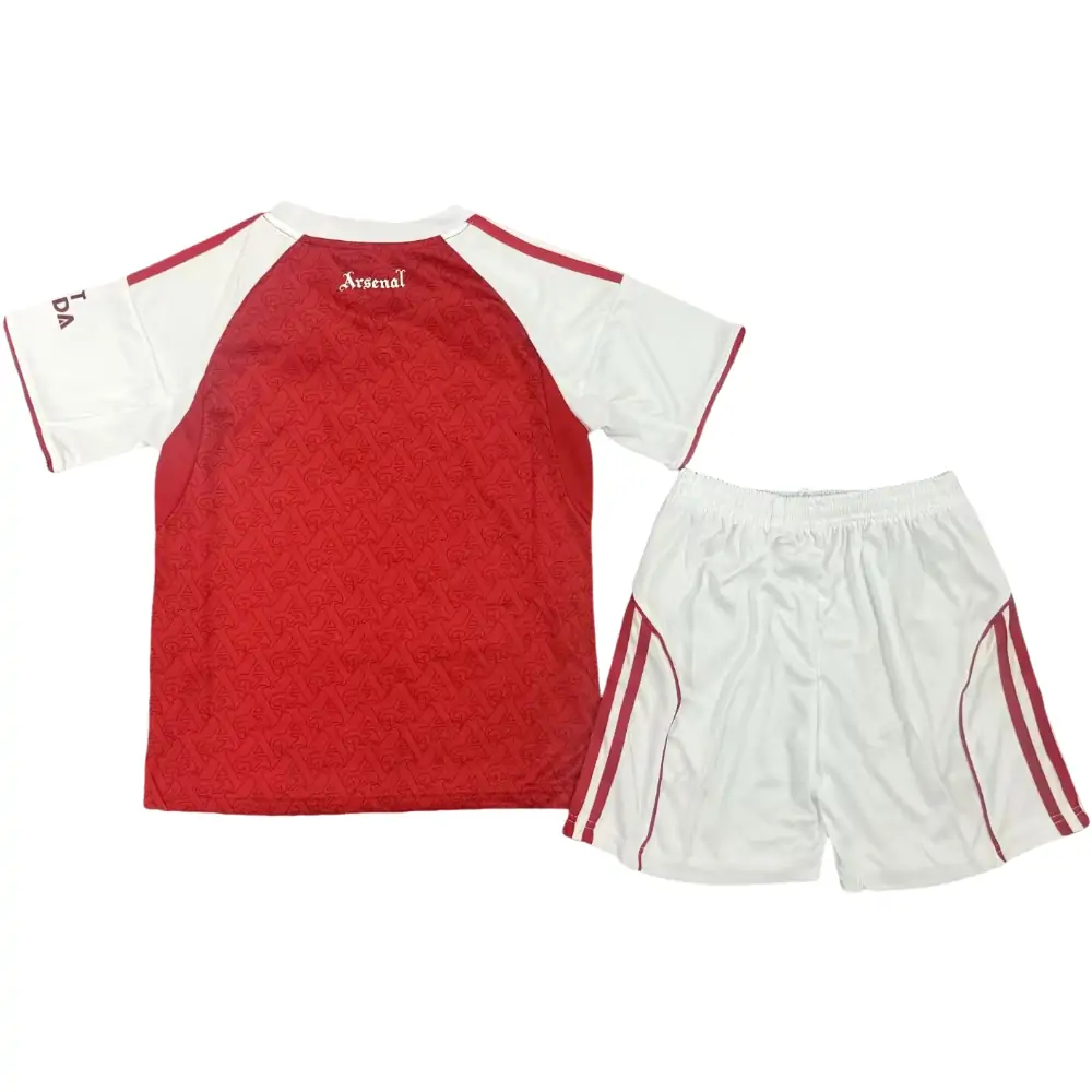 2025-26 Arsenal Home Jersey Children's Kit - Fans Edition