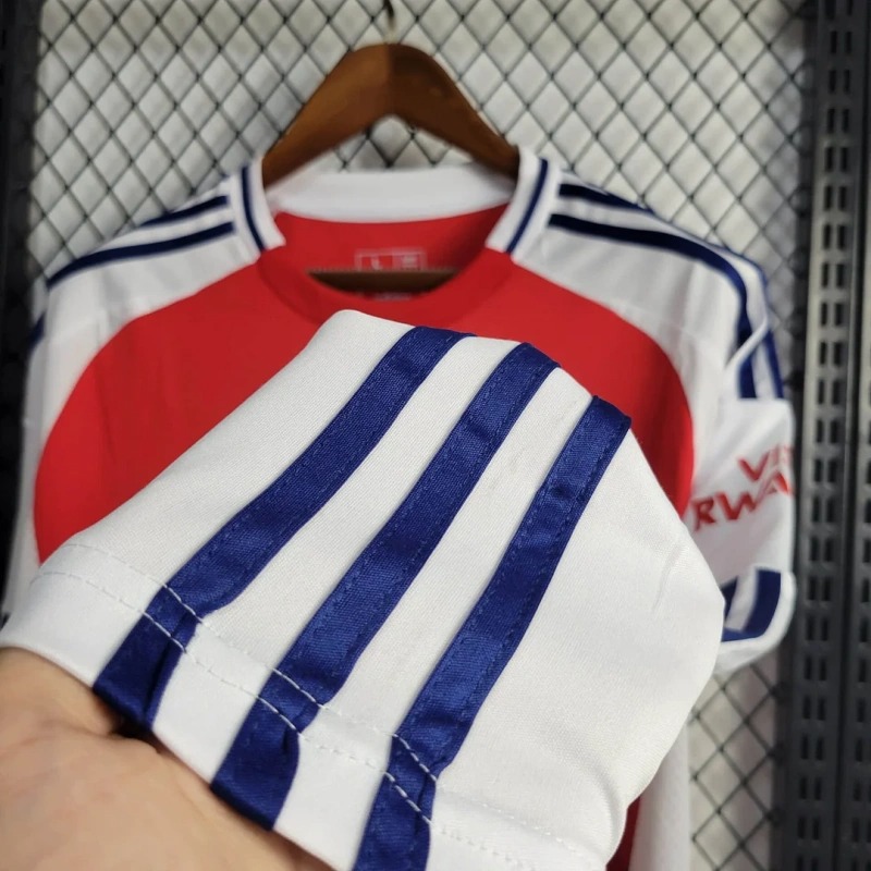 2024/2025 Long Sleeve Arsenal Home Football Shirt 1:1 Thai Quality