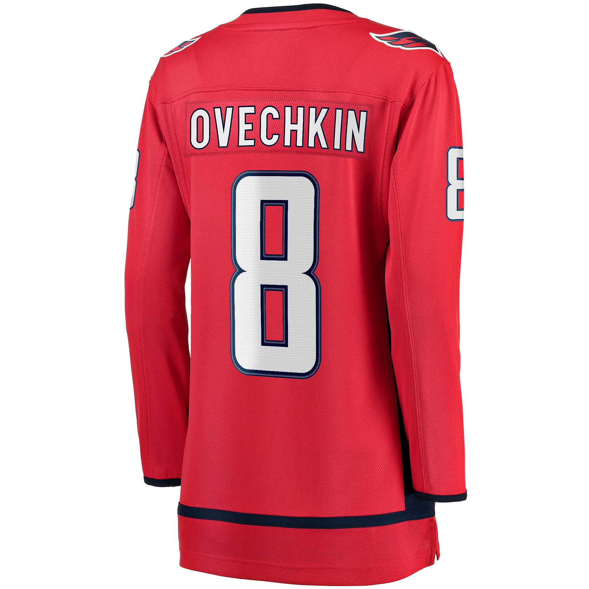 Alexander Ovechkin Washington Capitals Fanatics Women’s Captain Patch Home Breakaway   Jersey – Red