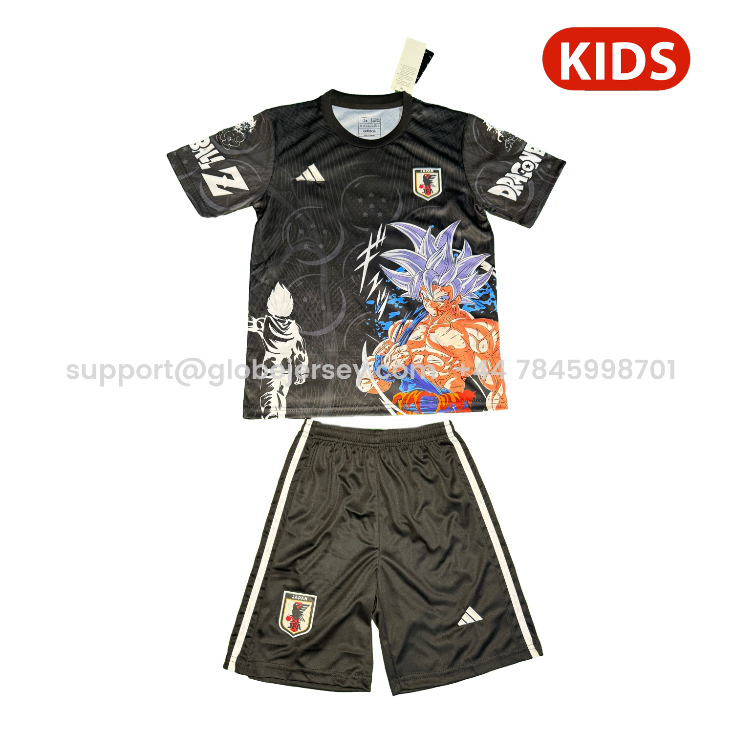 Japan 25-26 Vegetto Black Special Kids Kit