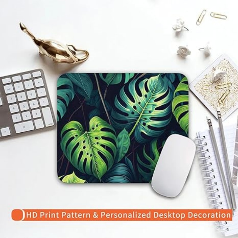 PADARTISAN Square Mouse Pad, Personalized Premium-Textured Custom Mouse Mat Design