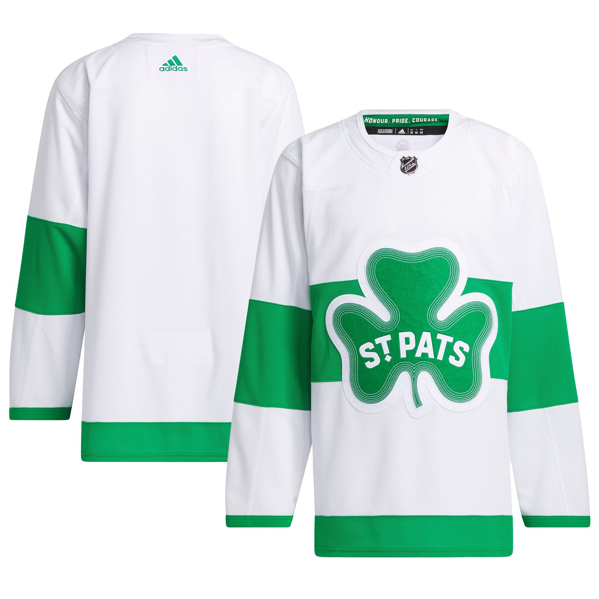 Toronto Maple Leafs  St. Patricks Alternate Primegreen  Jersey – White