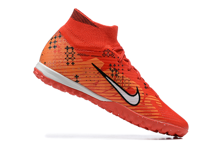 Assassin XV High Top Fully Knitted Waterproof MD Air Cushion Grass Stud Football Shoes