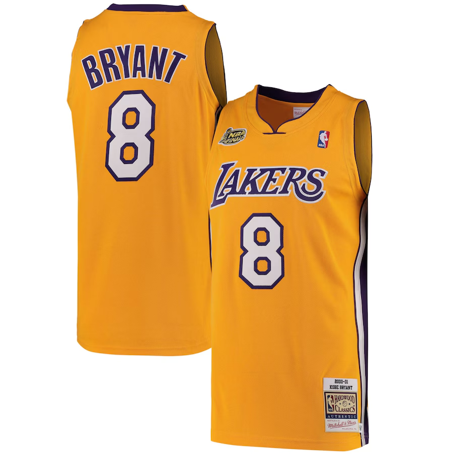 Kobe Byrant Hardwood Classics 2000-01  Jersey