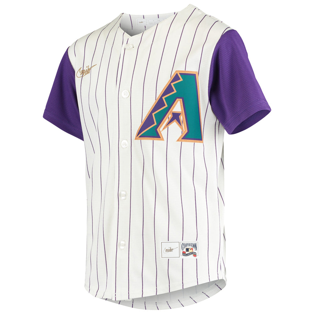 Youth Arizona Diamondbacks Randy Johnson Alternate Cooperstown Collection Player Jersey - Cream